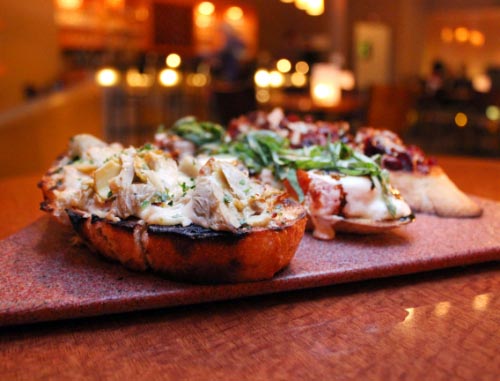 Image of a specialty toast dish offered by slate street cafe in Albuquerque 